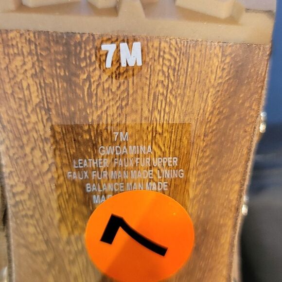 BRAND NEW GUESS DAMINA BLOCK HEEL PLATFORM BOOTS - Picture 15 of 16